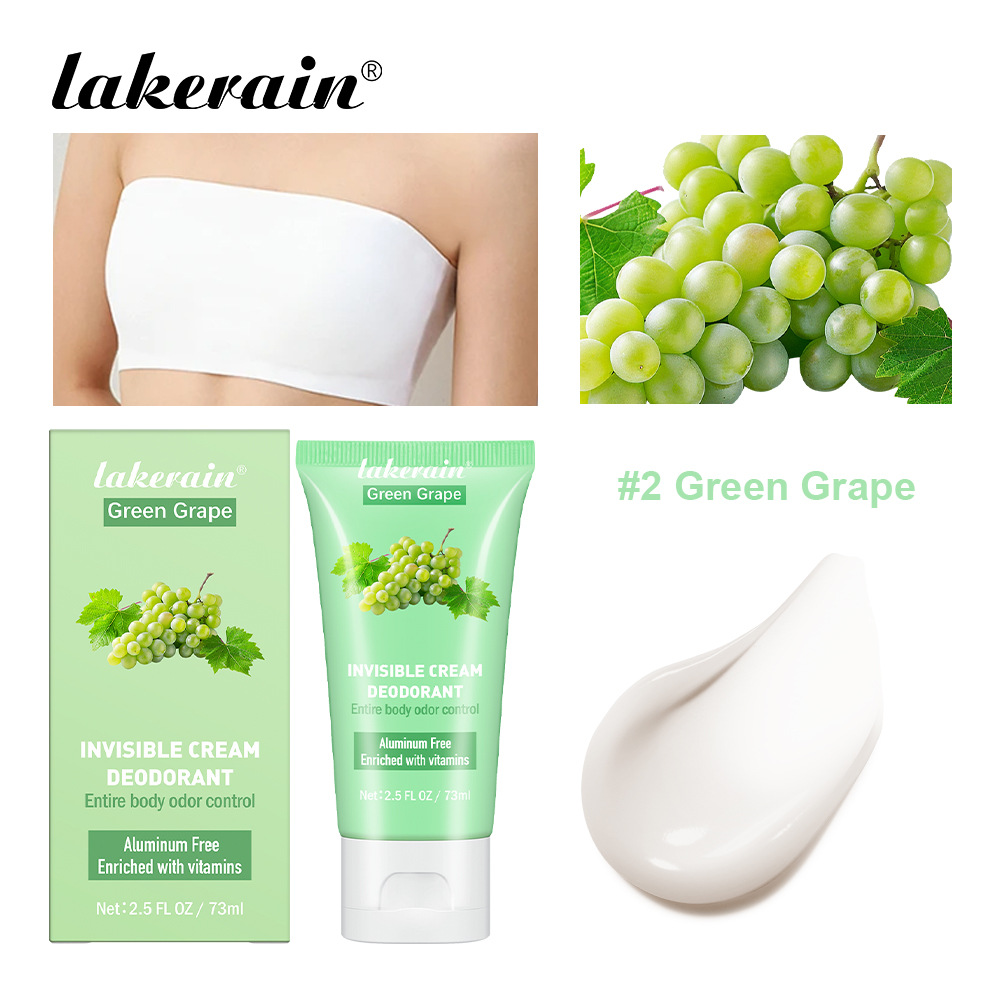 Fruit flavor women's deodorant#2green grape (foreign version)
