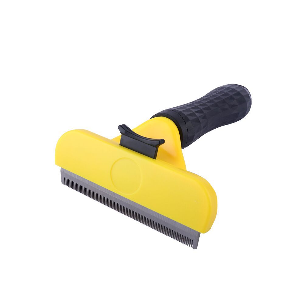 Suministros para mascotas Amazon nuevo acero inoxidable PET depilación peine flotante pelo eliminación gato y perro peine gato peine