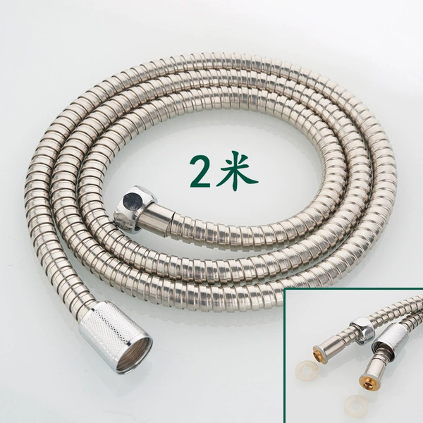 800 ★ 2 meters steel zinc double buckle shower pipe