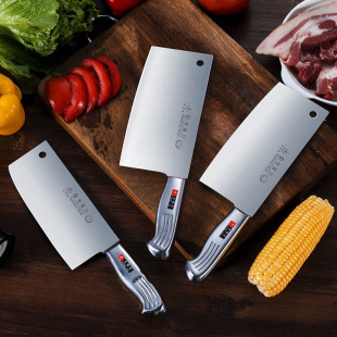 Small Tianzi slicing knife household kitchen kitchen knife German manganese steel sharp bone cutting knife cutting dual-purpose knife genuine goods knife