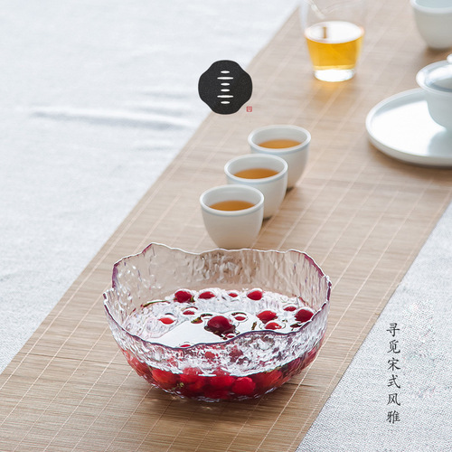 Glass washing Japanese small cup washing bowl washing tea bowl large Kung Fu water cup pen washer tea ceremony accessories water cup tea wash