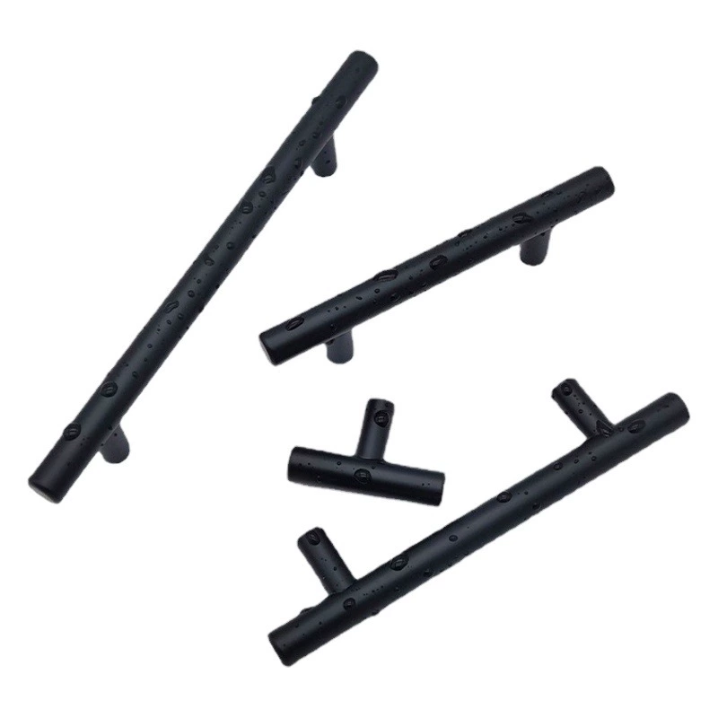 Ручка из нержавеющей стали Ручка для ящика шкафа Дверная ручка Золотая ручка Скандинавская круглая трубка Американская ручка