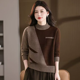 毛衣;中老年休闲套装;女式T恤