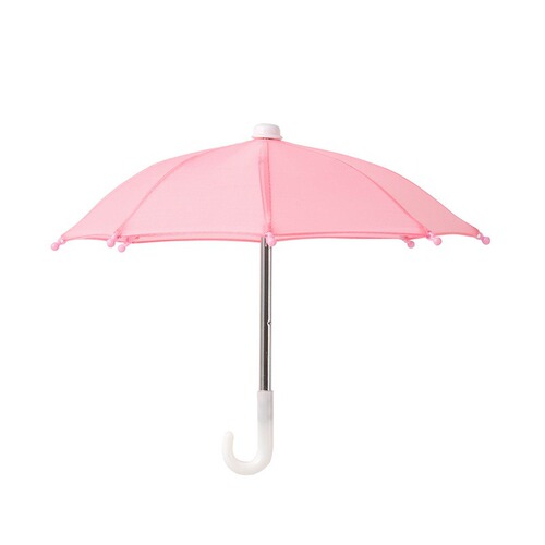 Mini Rain Umbrella Car Sunshade Portable Sun Umbrella Self-Extending Umbrella Photo Umbrella Outdoor Live Streaming Phone Clip Umbrella
