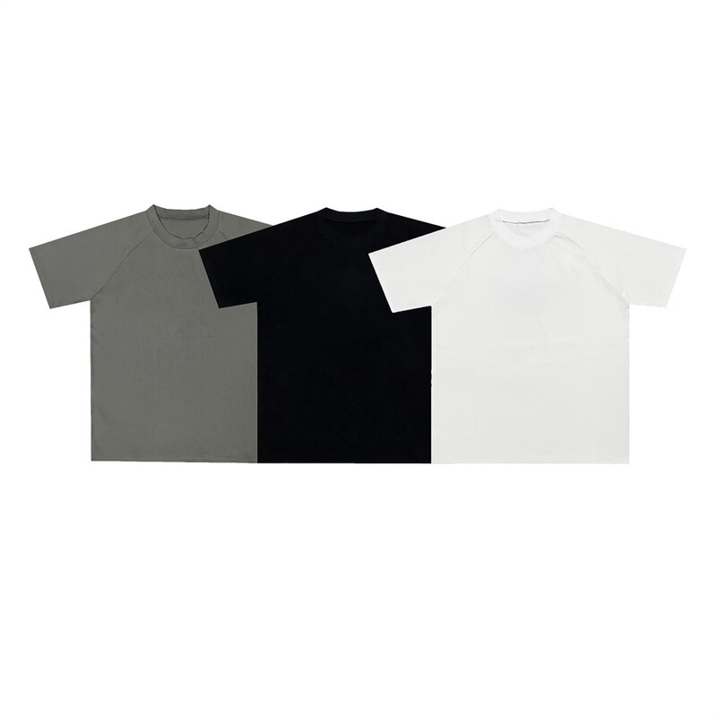 Kanye Yeezy Joint Gosha Pure Color Raglan Sleeve Short-Sleeved Summer Loose Casual Versatile T-Shirt for Men and Women