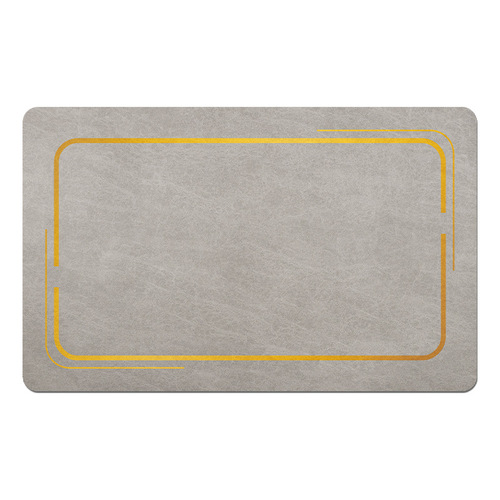 Kitchen no-wash countertop drain mat diatom mud cups and dishes wine tea table coffee machine absorbent coaster insulation mat