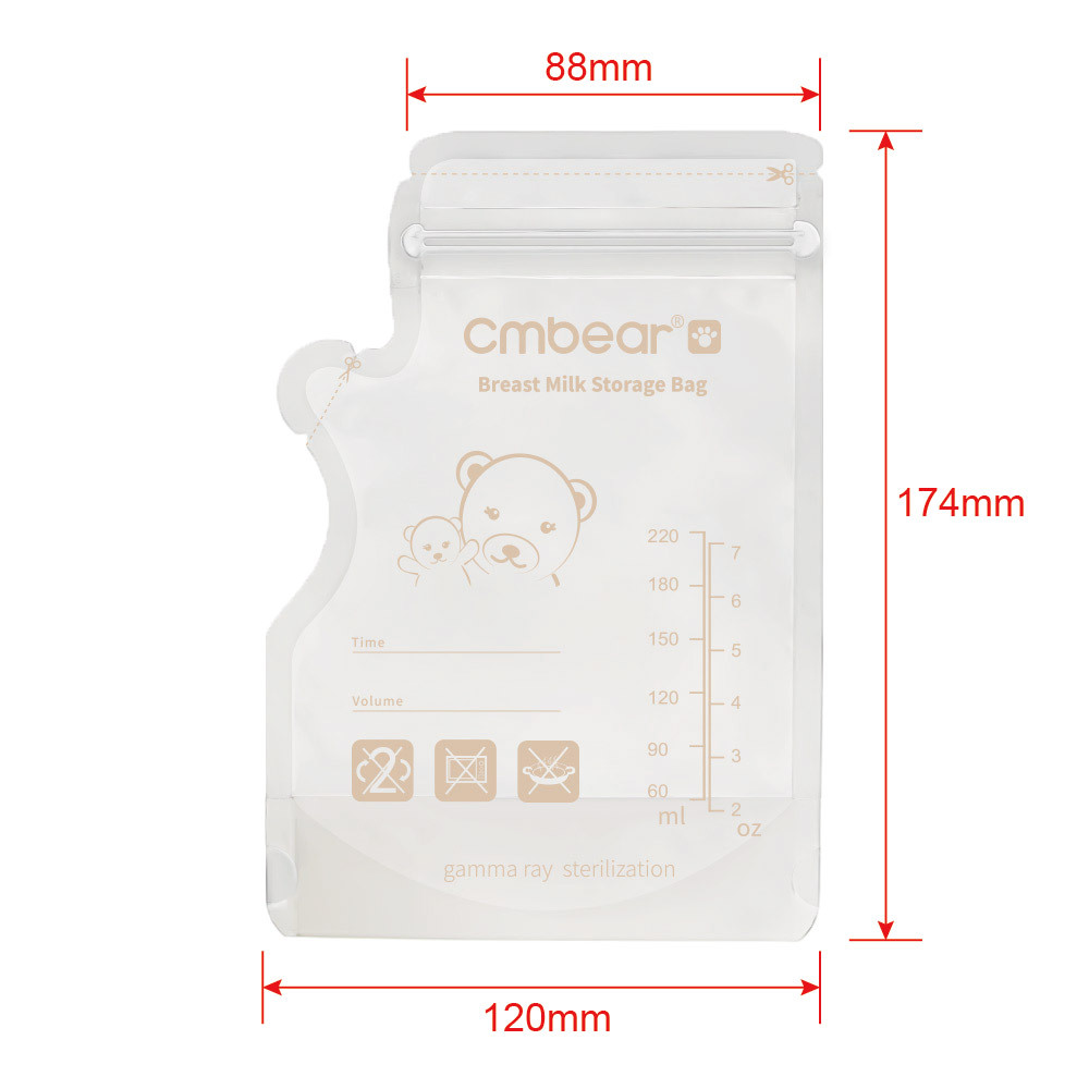 壶嘴储奶袋尺寸