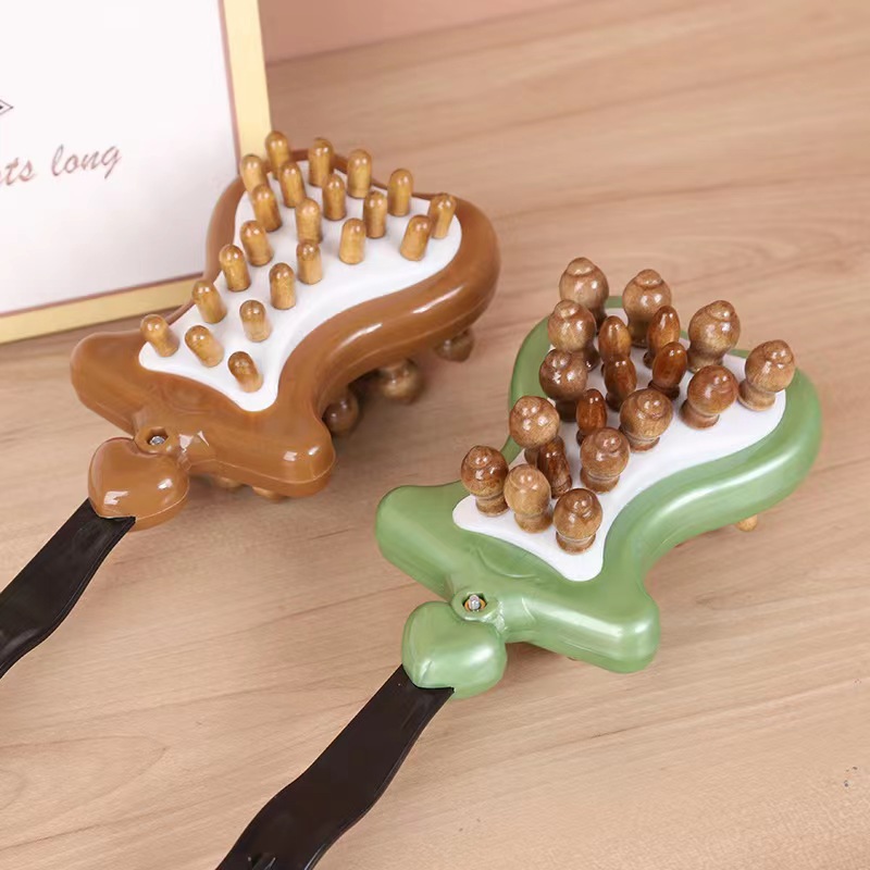 Double-sided handheld massager