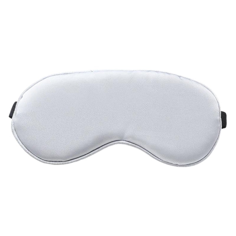 Hebilla japonesa máscara de ojo de seda artificial de doble cara sombreado almuerzo descanso protección ocular sueño máscara de ojo regalo hebilla ajustable máscara de ojo al por mayor