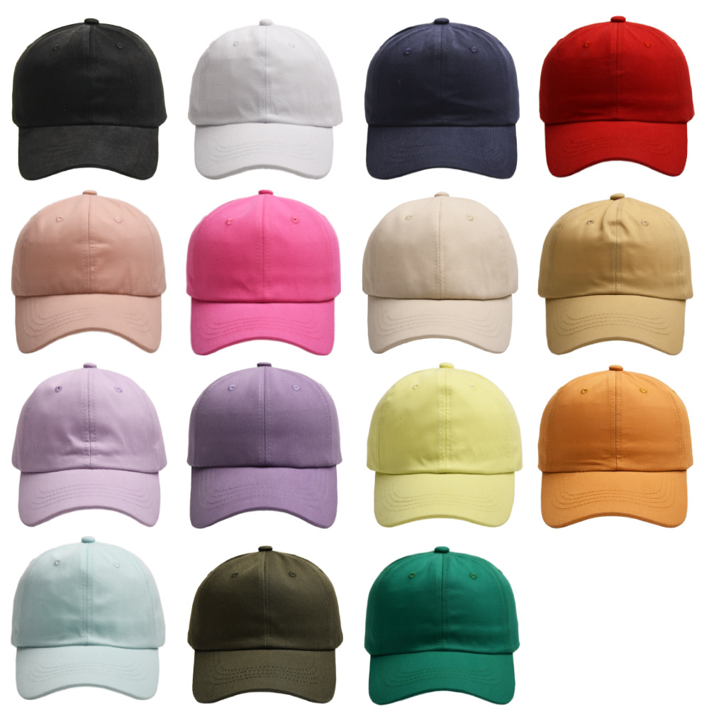 Children Unisex Casual Solid Color Baseball Cap display picture 2