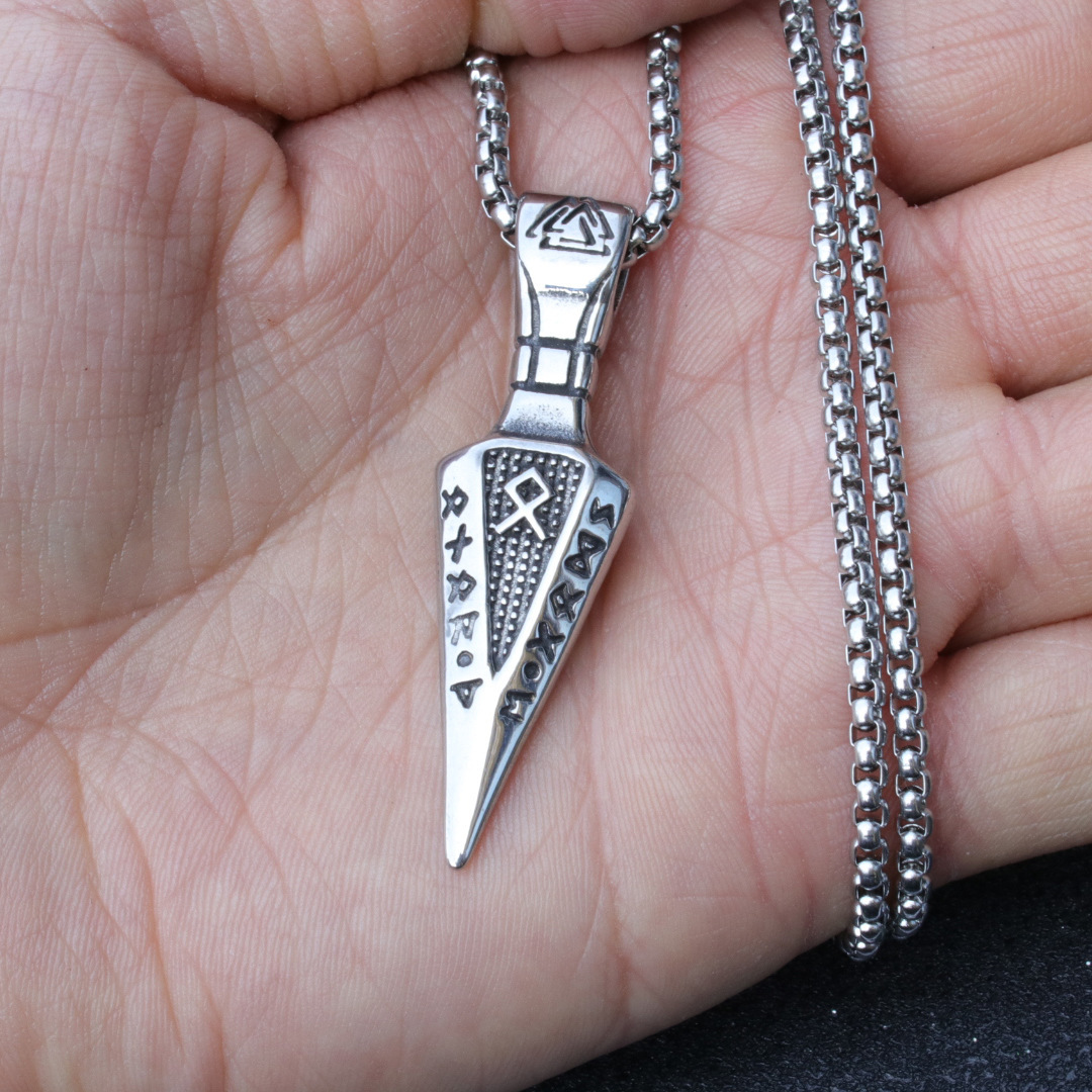Bijoux de vente chaude, pendentif de pékin multidimensionnel, colliers pour hommes, accessoires à la mode, flèches à la mode,_voghion.com