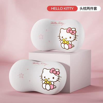 and Lumbar Support Set — Headrest - hello-kitty-double-headrest-officially-licensed-newly-upgraded-version