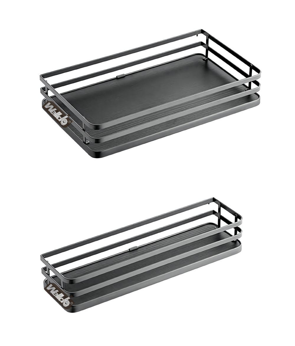 Welldo纬东 厨房高柜多层大怪物拉篮橱柜开门式多层联动收纳拉篮