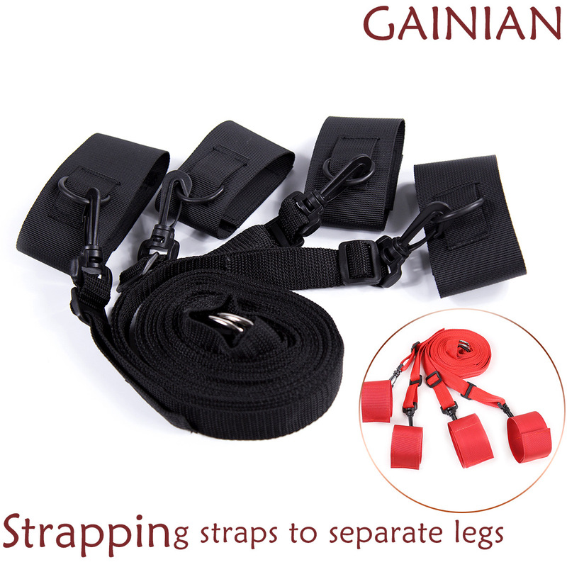 Fun High Heels Strap Black Nylon Strap sm Restraint Plastic Bed Strap Black Bedding Strap Hand Strap