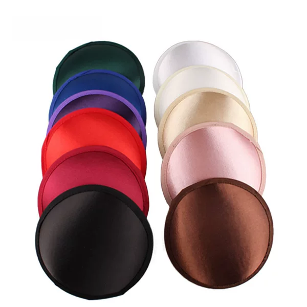 New satin cap drag round support bride headdress DIY headdress accessories base 13cm cap embryo light cap