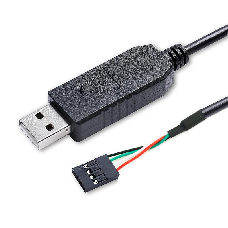 UART TTL-232R USB串口调试线TTL转杜邦3P 4P控制电缆适用AP-305