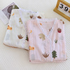 A variety of 200 double-deck Cotton Month of service postpartum 34 Month pregnant woman pajamas summer Thin section ventilation Nursing clothes