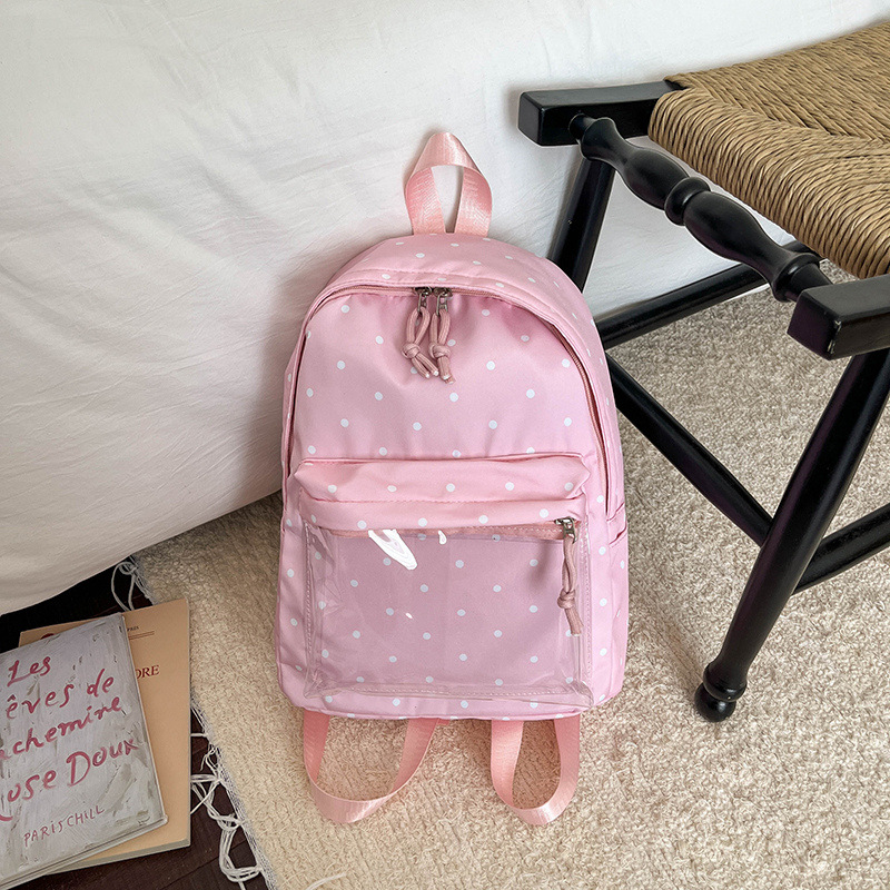Nueva moda mochila de moda para mujeres fresca dulce gran capacidad de moda ocio para estudiantes de clase mochila simple