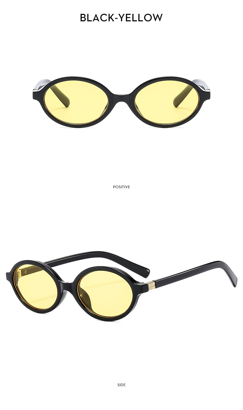 45g Weight Full Frame Glasses Structure Sunglasses, Glasses Classification PC, UV400 Protection Lens Material Oval Frame Glasses Style Casual, Travel, Beach Occasion Oval Pattern Women's Gender Vacation, Streetwear Style Vacation Streetwear Oval PC UV400 Protection Oval Frame Full Frame Women's Sunglasses 16
