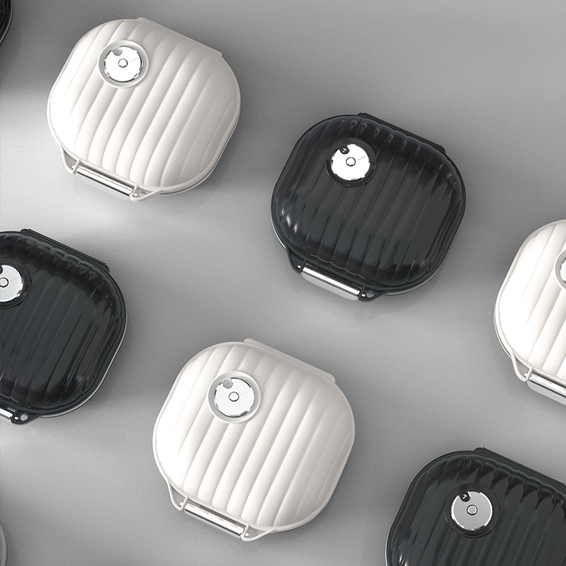 Caja de joyería caja de la píldora sellada a prueba de humedad sub-Paquete de almacenamiento caja de la medicina soporte de almacenamiento personalizado DIY