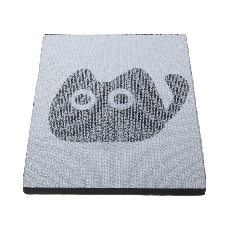 Placa de raspado vertical impresa para gatos, resistente al desgaste, respetuosa con el medio ambiente, engrosada y sin virutas, garra de gato, placa de garra de gato de pared, se puede personalizar con imágenes