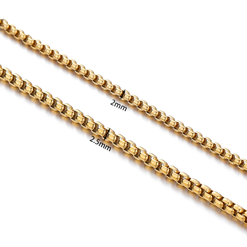 10g Weight Chain Jewelry Making Type DIY Jewelry Accessories Classification 2 M Quantity 304 Stainless Steel Material Solid Color Pattern All Seasons Season Plating Design Basic, Simple Style Style 2 M 304 Stainless Steel DIY Jewelry Accessories Chain Basic Simple Style Solid Color 无
