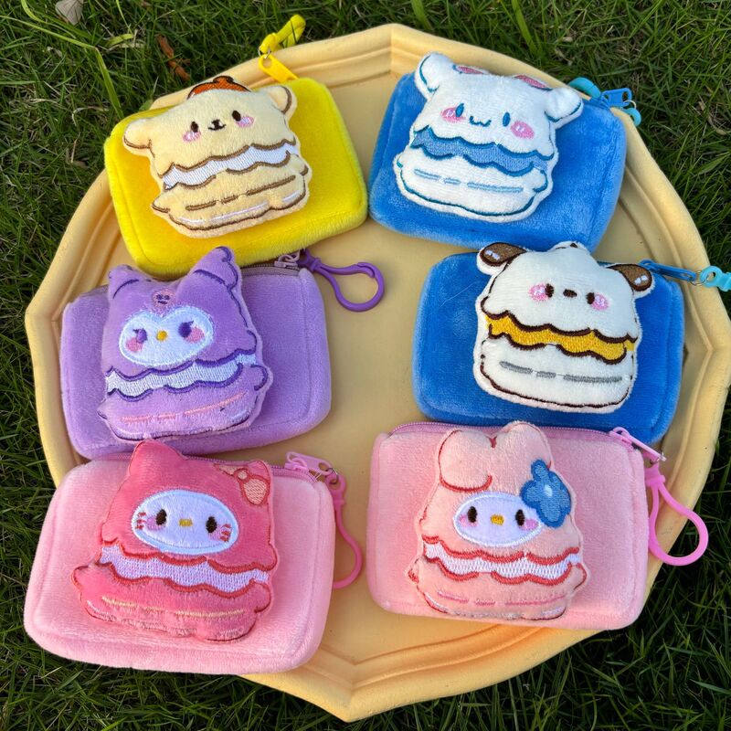 Foreign Trade Japanese and Korean Hot Cartoon Plush Square Coin Purse Storage Headset Bag Pendant Stall Student Toys Foreign Trade Japanese and Korean Hot Cartoon Plush Square Coin Purse Storage Headset Bag Pendant Stall Student Toys