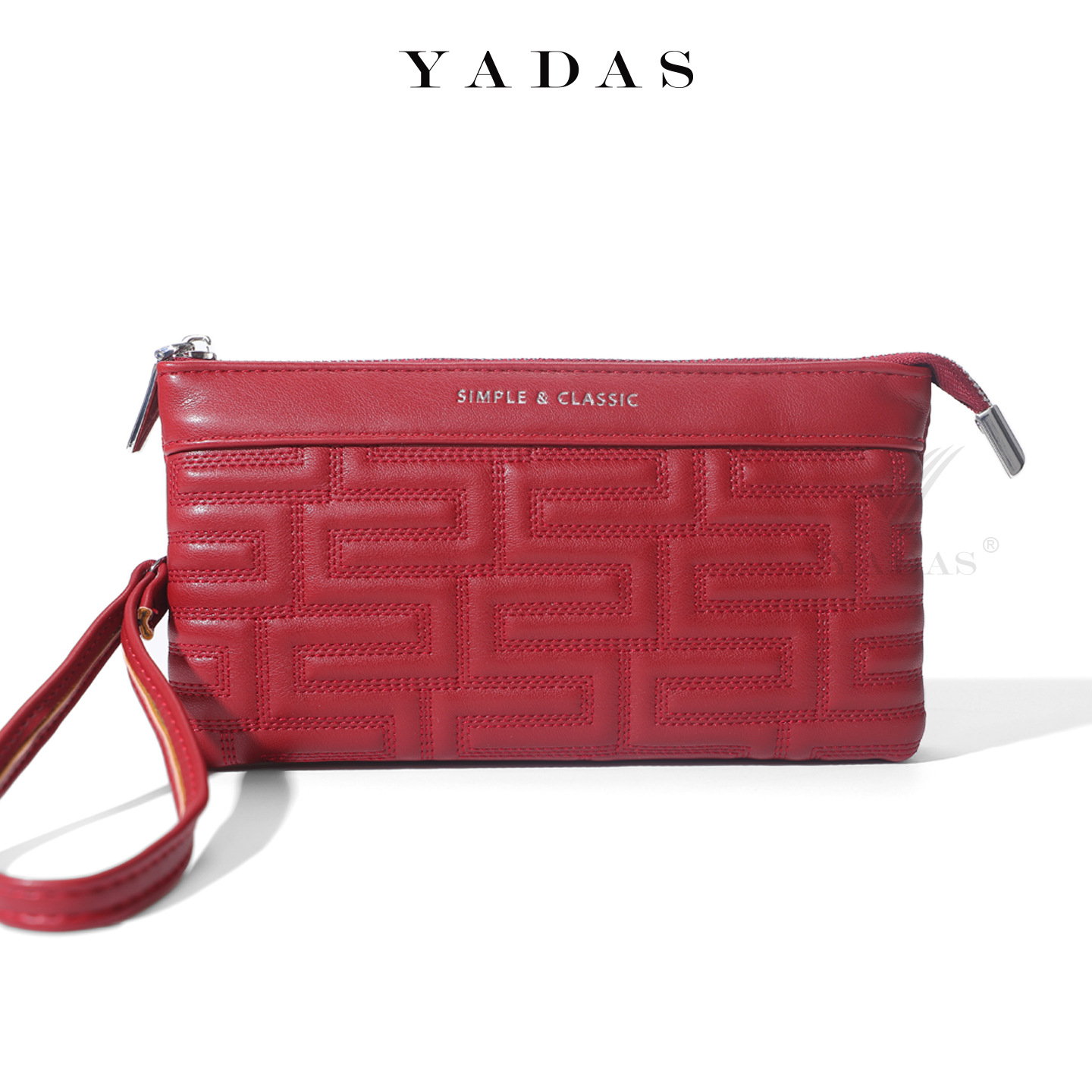 YADAS nueva billetera de mujer pu larga bolso de mano de mano de un solo tirón fábrica de venta directa bolso de teléfono móvil de gran capacidad