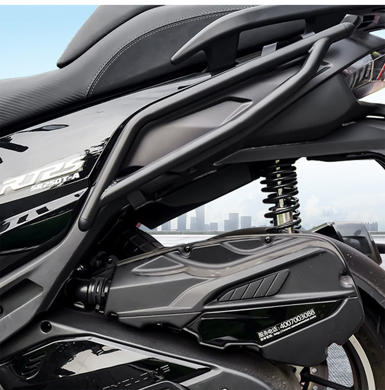Suitable for Zongshen Cyclone Rt2S Bumper Rt250 Front and Rear Full Surround Protective Bar Scooter Anti-Fall Guard Bar