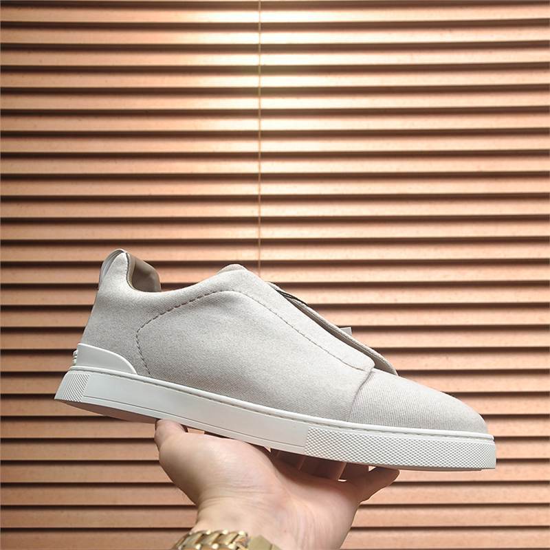 Men's Suede Leather Oxford Slip-on Loafers Casual Shoes_voghion.com