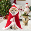 Cross border Explosive money Pets Christmas Atmosphere Cape Shawl Cats and dogs currency Fleece winter keep warm Manufactor