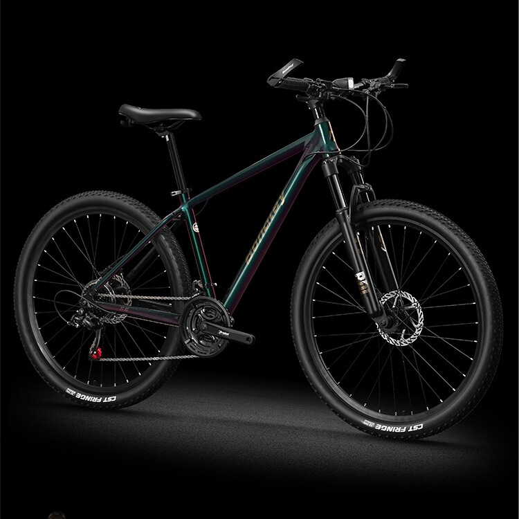 [World] Cheetah S6 Aluminum Alloy Mountain Bike Bicycle for Adults Men and Women with Oil Brake