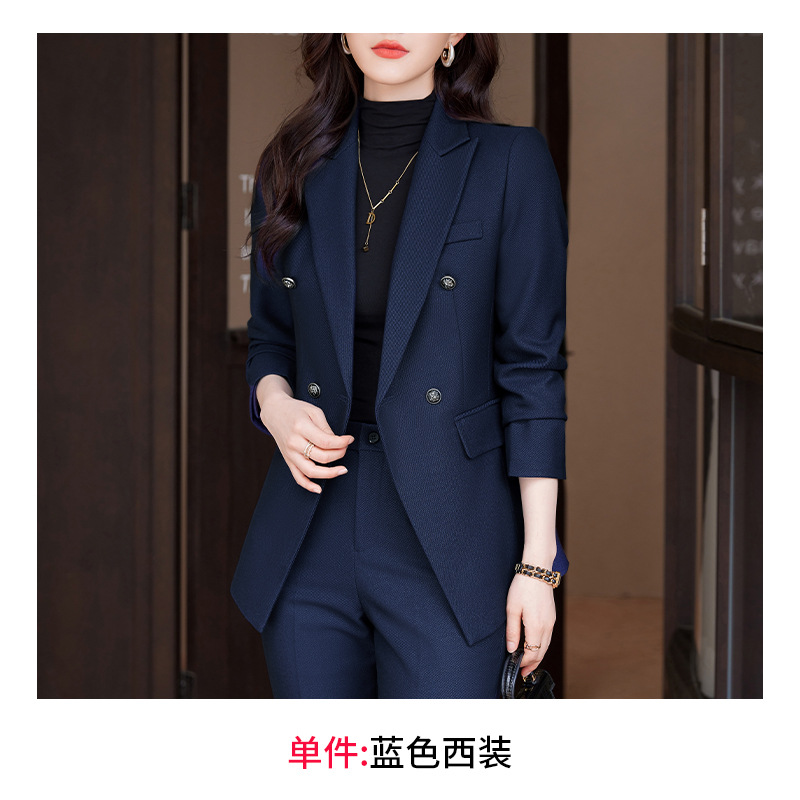 ビジネススーツ 女性用 高級感 2025秋冬新作 秋 ジュエリーショップ フォーマルウェア 6272