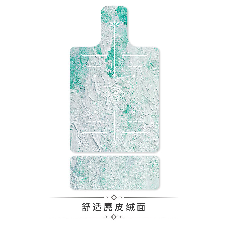 H305 유화 연꽃 하트 (2) [메인 패드 + 테일 패드]