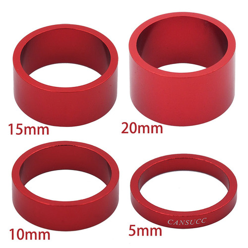 CANSUCC bicycle mountain front fork headset head tube front fork tube gasket 5-10-15-20mm washer