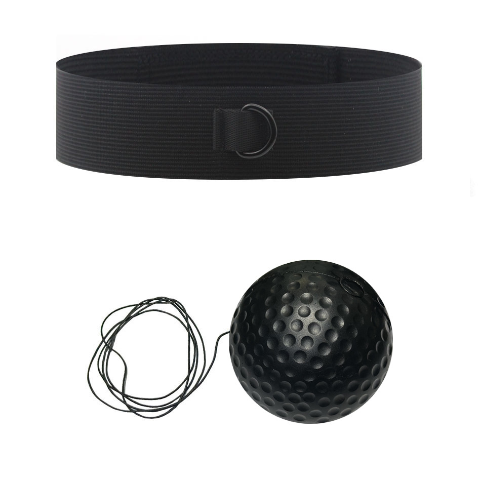 Bola de reacción de boxeo montada en la cabeza Descompresión Bola de fuga Bola de velocidad mágica Entrenamiento para adultos y niños Fitness Entretenimiento Inicio