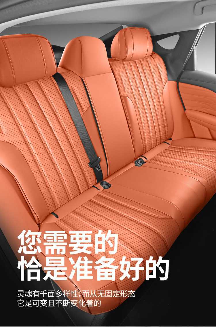 2026 AION V Tyrannosaurus Rex New Energy Vehicle Seat Cushion, All-Season Universal Full Coverage Leather Seat Cover