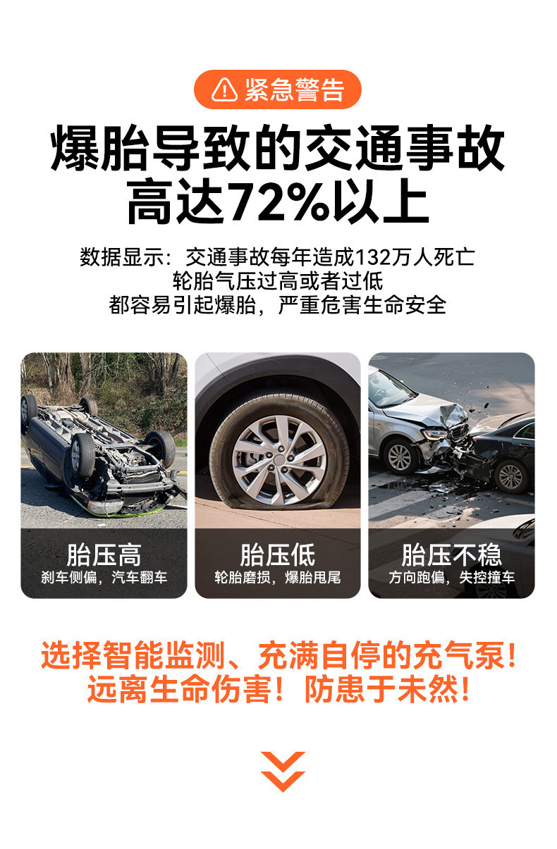 Car-mounted air pump and emergency power supply all-in-one device, portable tire inflator, battery jump starter power bank