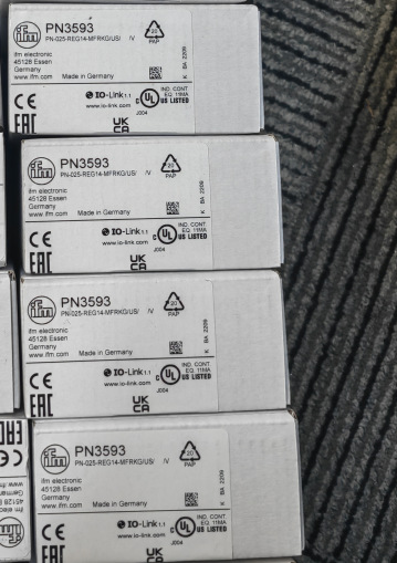 假一赔十IFM易福门传感器PN3593