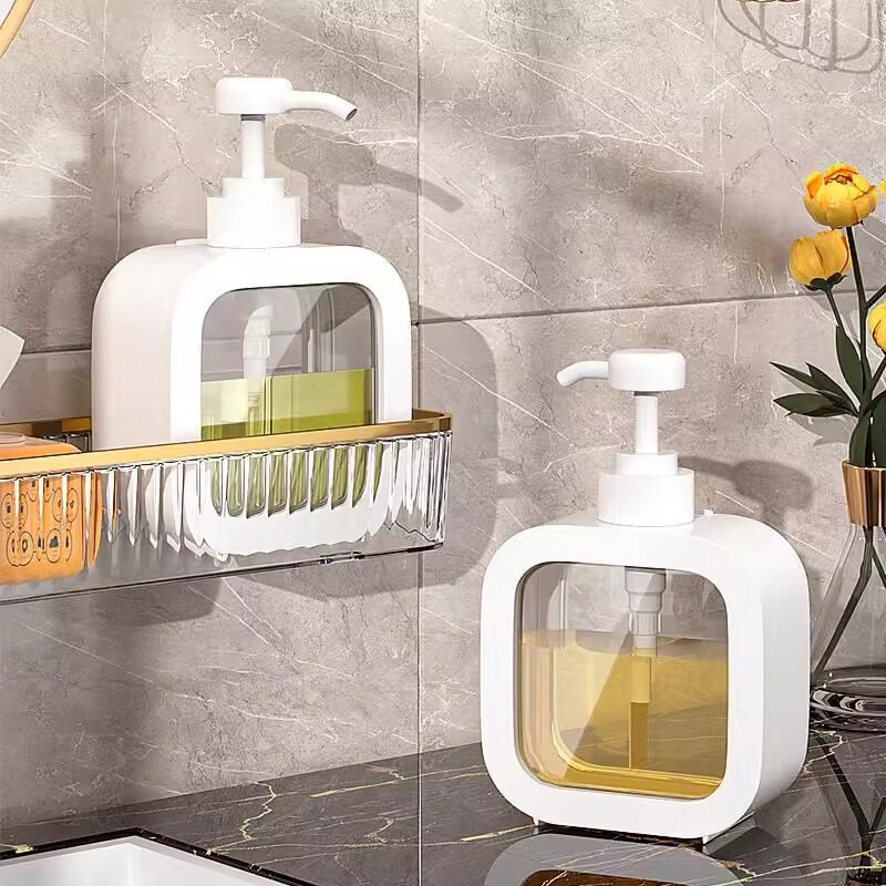 Detergente botella dividida champú botella vacía detergente botella espumante botella de lavandería botella espumante botella de desinfectante de manos botella de espuma de gel de baño