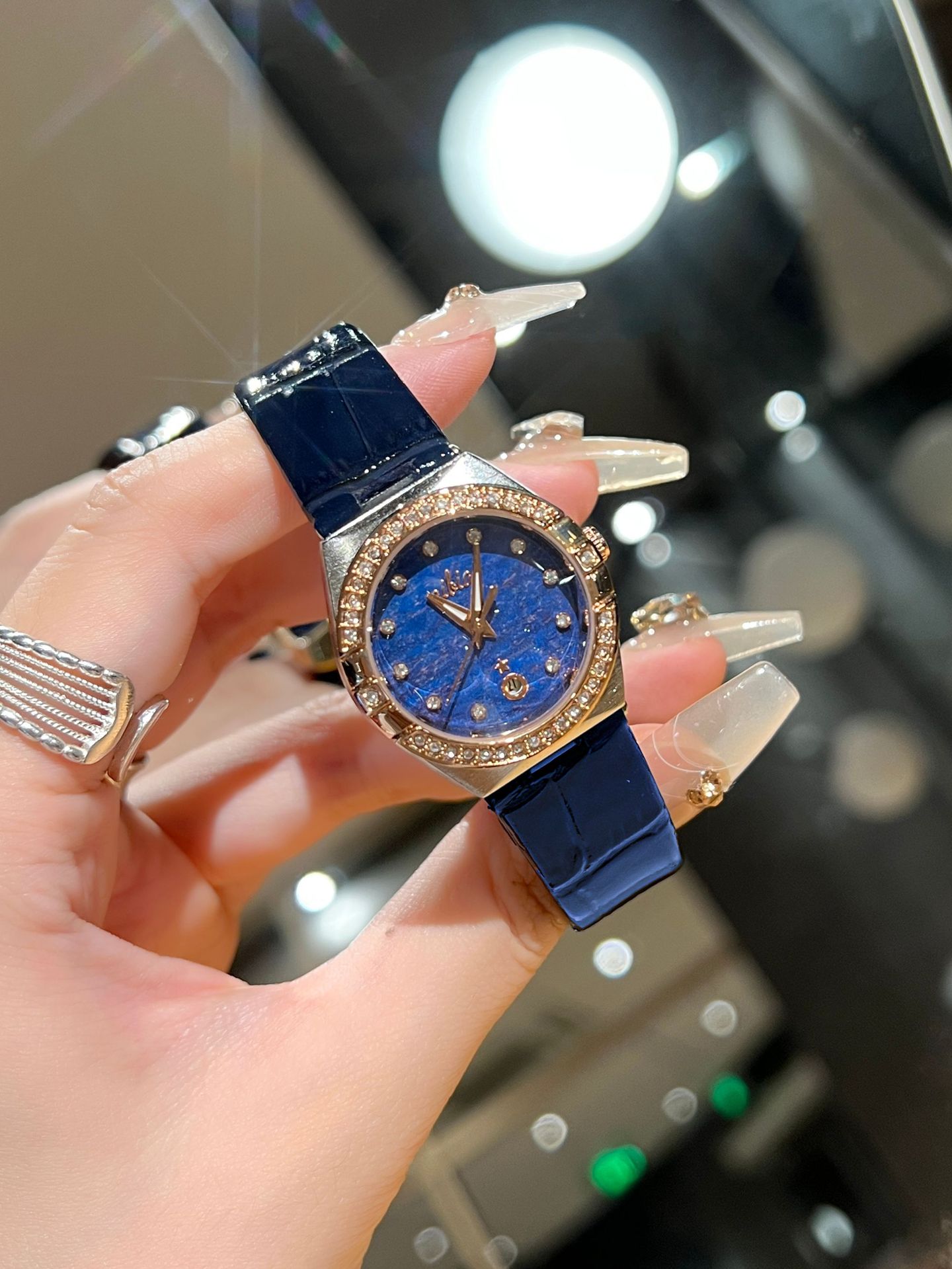 Swiss brand women's watch new waterproof luminous ultra-thin watch women's live streaming foreign trade hot model dropshipping
