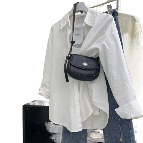 Brand elegant design retro shirt for leisure