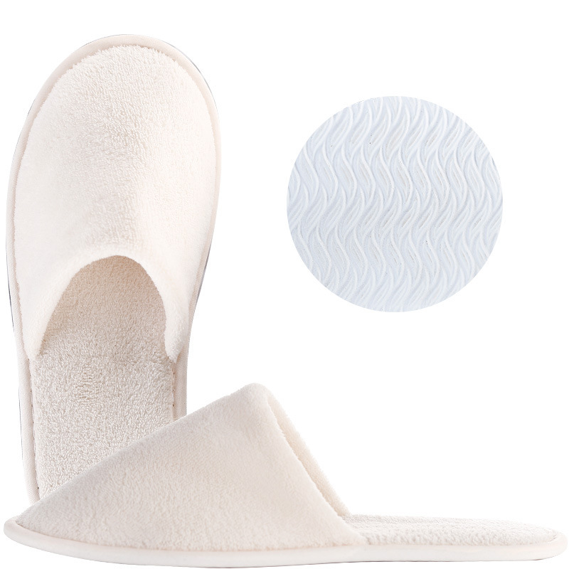 레몬옐로우 심플 코랄벨벳 슬리퍼 (프리사이즈, 38~44사이즈 적합, 밑창 6mm두께 미끄럼방지)