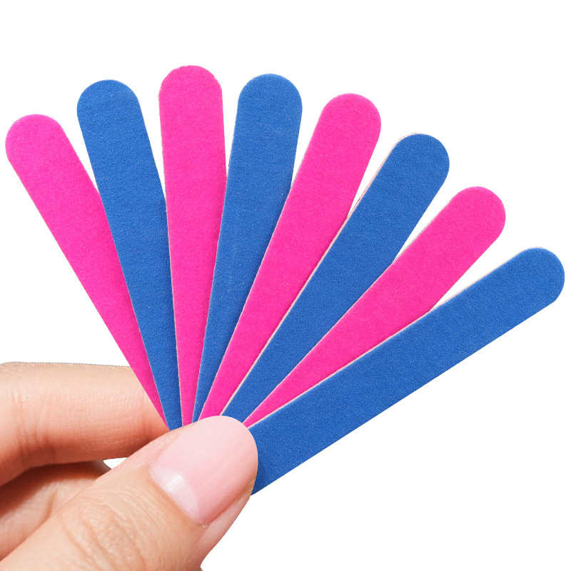 8.5x1.3cm Red and blue wood chip file 240/240