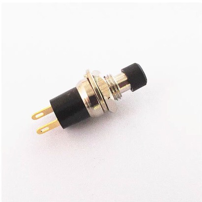 PB05A PBS-110 黒ずみセルフロックスイッチ開口部 7 ミリメートルボタンセルフロック付き小さなボタン 2 フィートゴールドピン|undefined