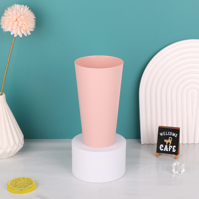 Amazon ventas transfronterizas calientes estudiantes de cuello blanco simple taza de lavado taza de cepillo de dientes taza portátil taza de mano mayorista