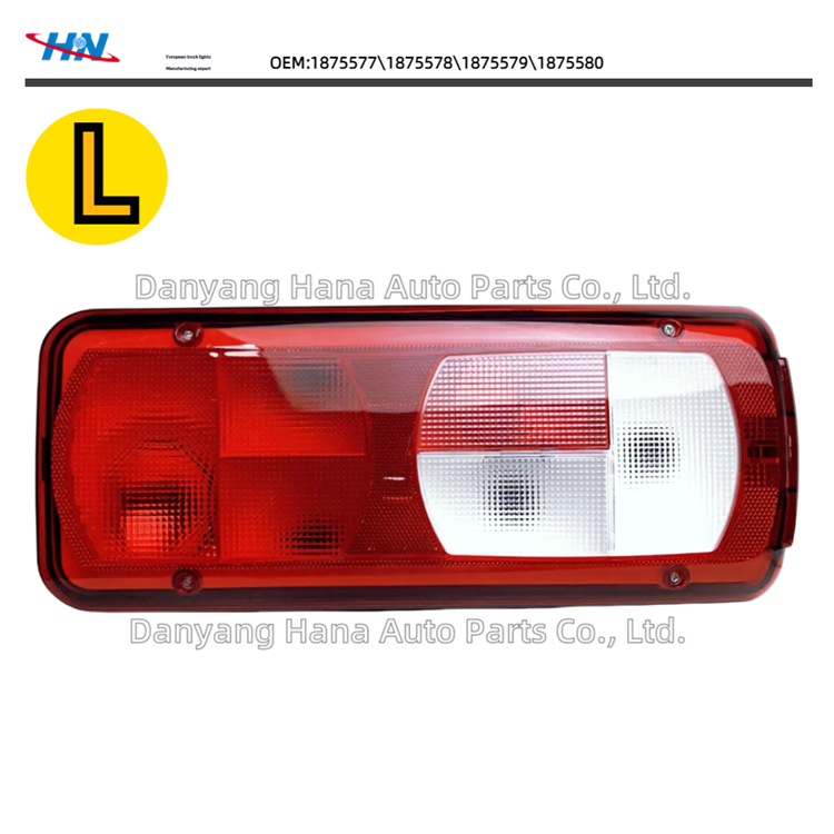 Pantalla de freno de luz trasera DAF serie XF105 para camiones Duff 1875577 \ 1875578 \ 1875579