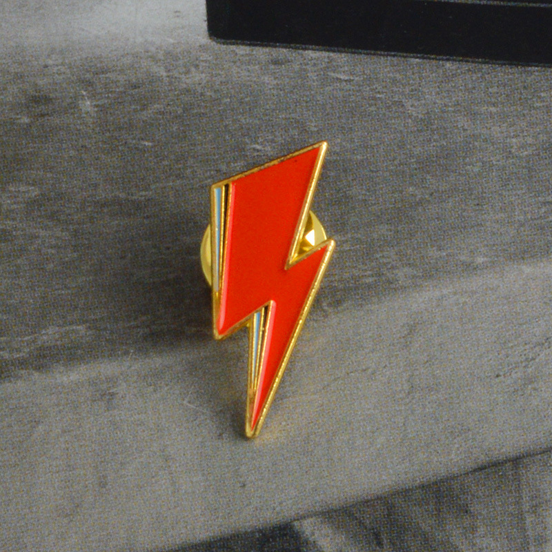 Fashion Pin Lightning Alloy Plating Unisex Brooches display picture 2