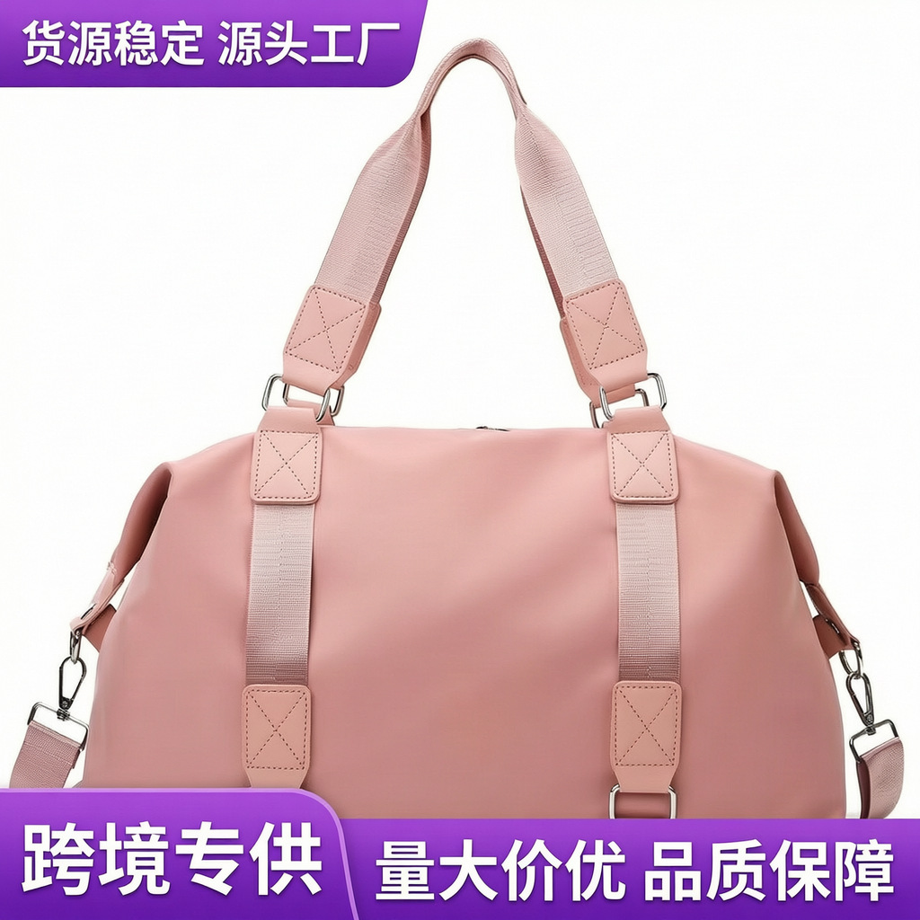 Waterproof capacious one-shoulder bag for leisure wet and dry…