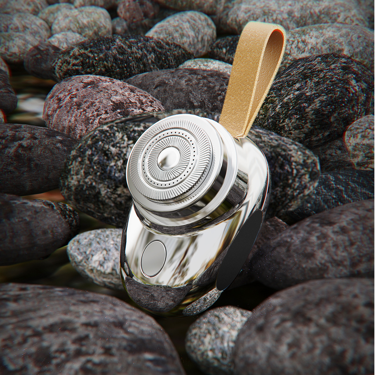 Tiktok Venta caliente mini máquina de afeitar eléctrica USB recargable impermeable los hombres viaje portátil barba cuchillo